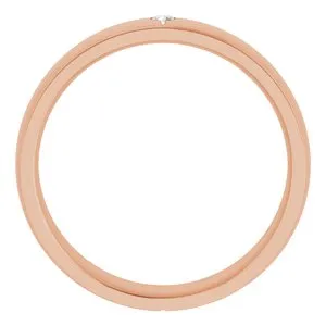 .03 CT Diamond Accented Band 124719 - 6 mm