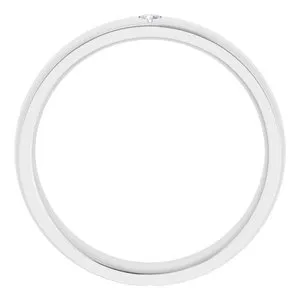 .03 CT Diamond Accented Band 124719 - 6 mm