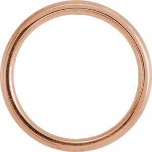 .04 CTW Diamond 6 mm Beveled-Edge Band 124232 - 6 mm