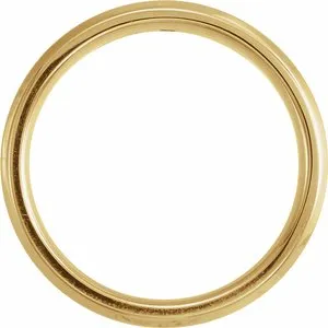 .04 CTW Diamond 6 mm Beveled-Edge Band 124232 - 6 mm