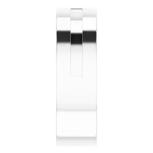 1/8 CT Diamond Notched Band 124420 - 7 mm