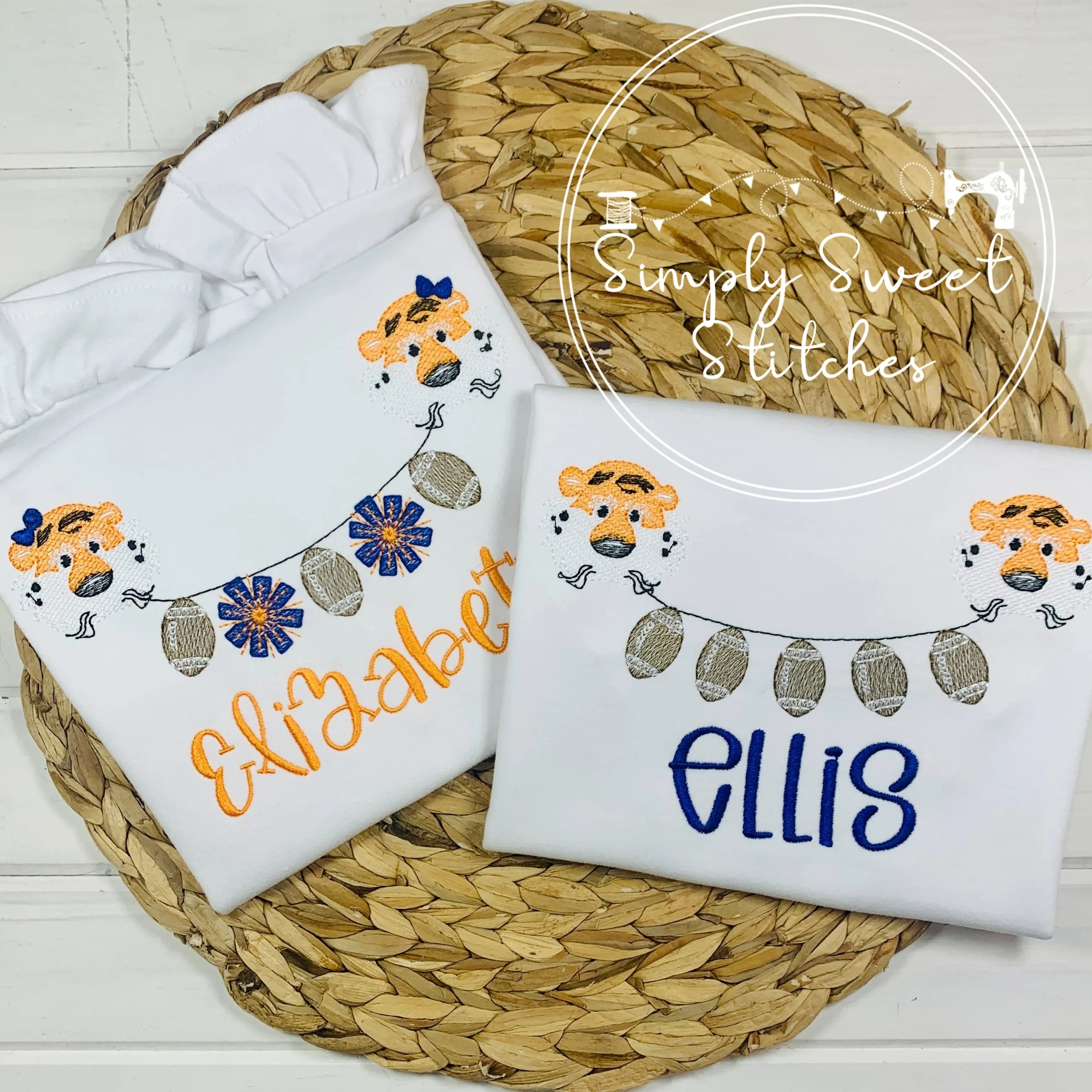 2364 - TIGER BUNTING - SKETCH CHILD SHIRT