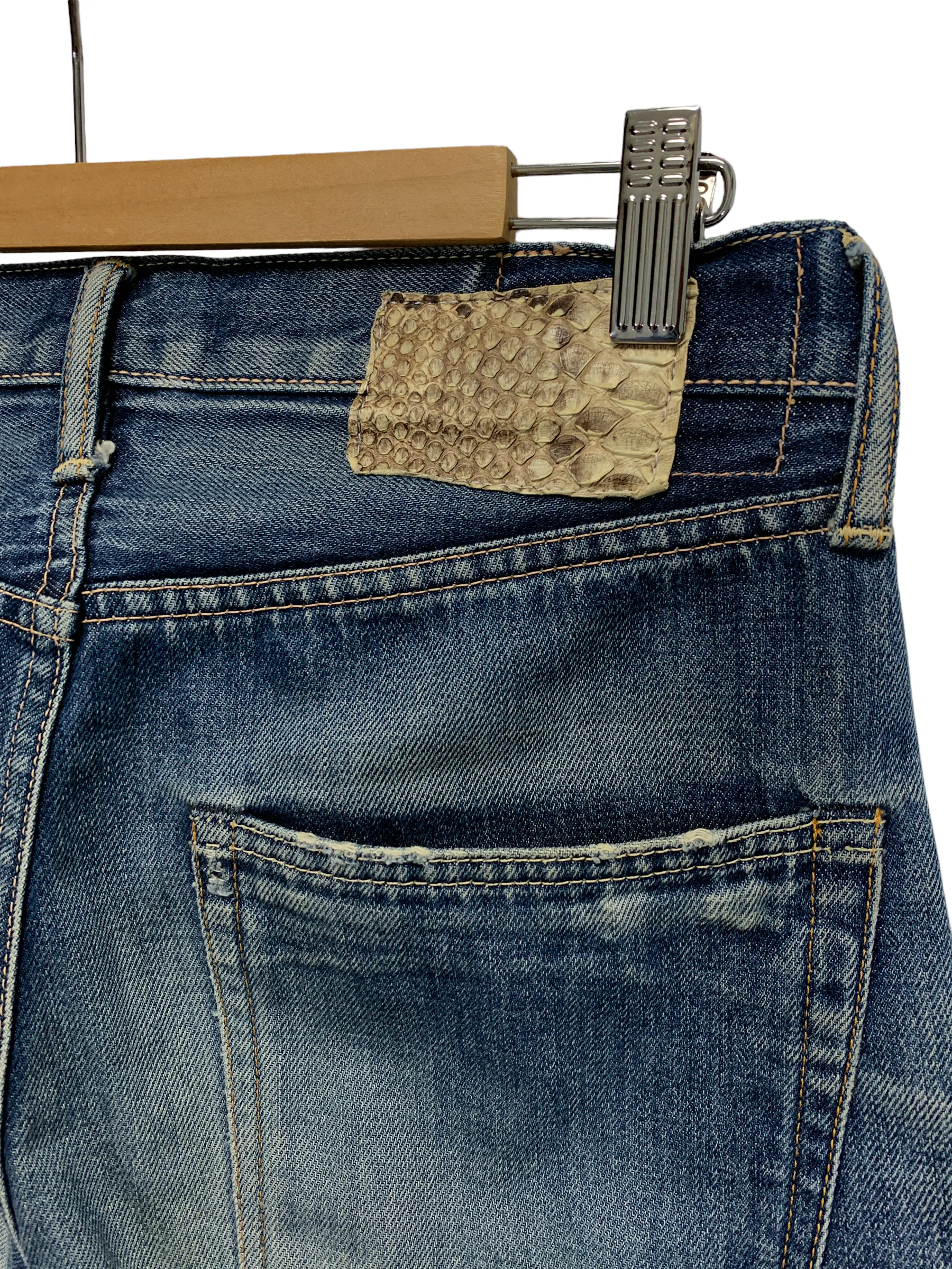 [30W 30L] Visvim Fluxus 01 D2 Selvedge Distressed Denim Jeans