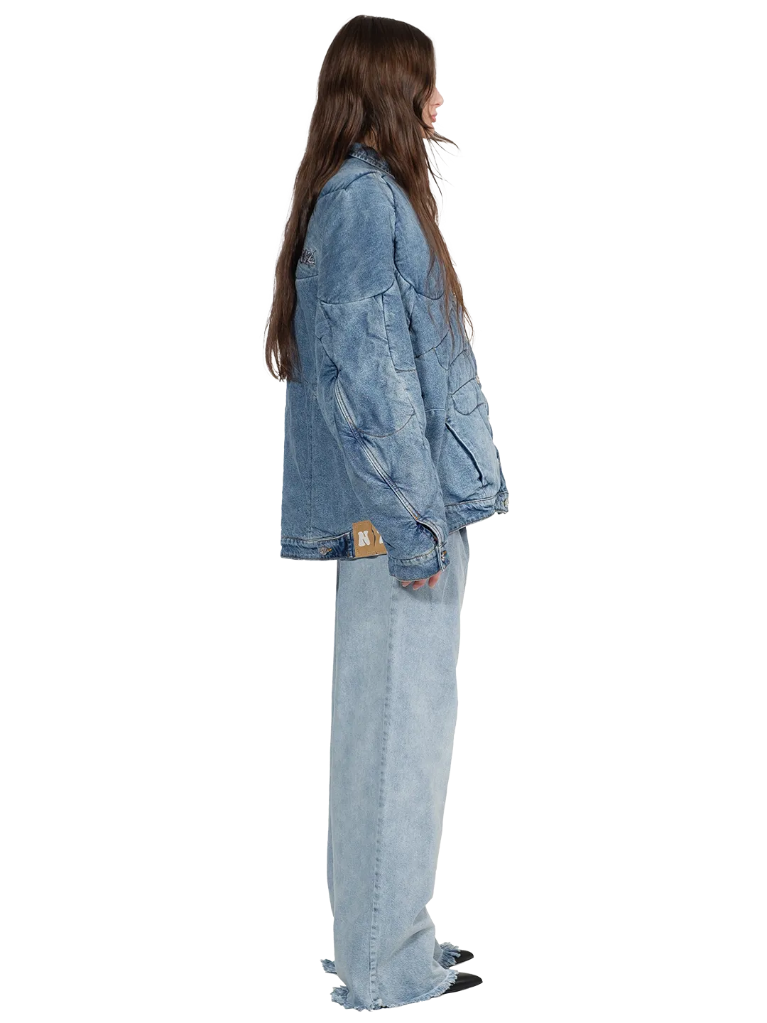 Abs Biceps Denim Jacket