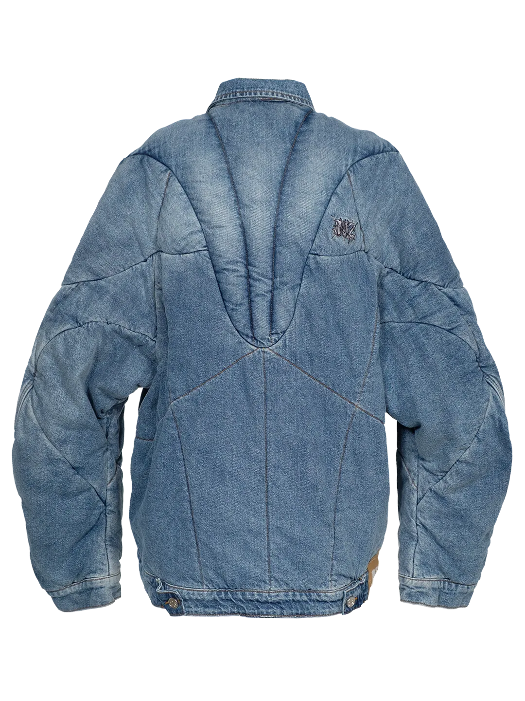 Abs Biceps Denim Jacket