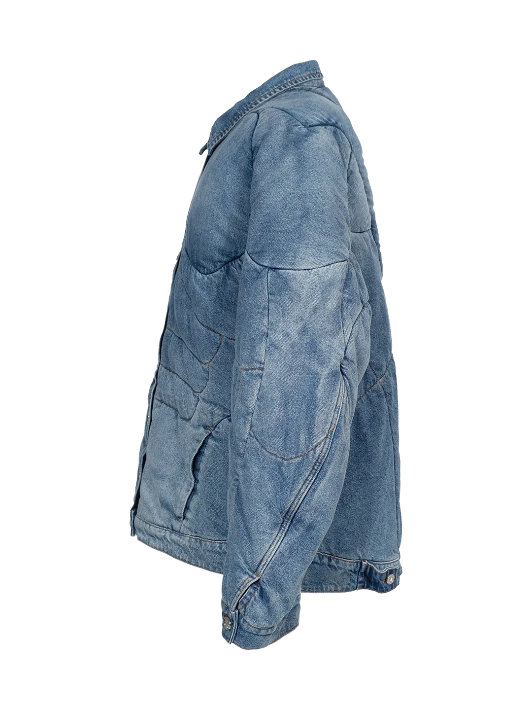 Abs Biceps Denim Jacket