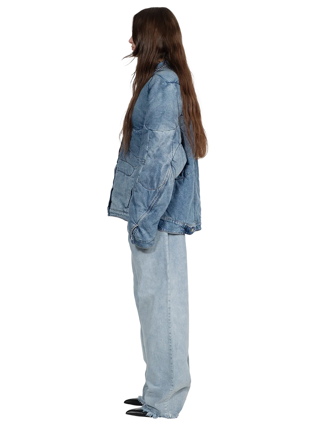 Abs Biceps Denim Jacket