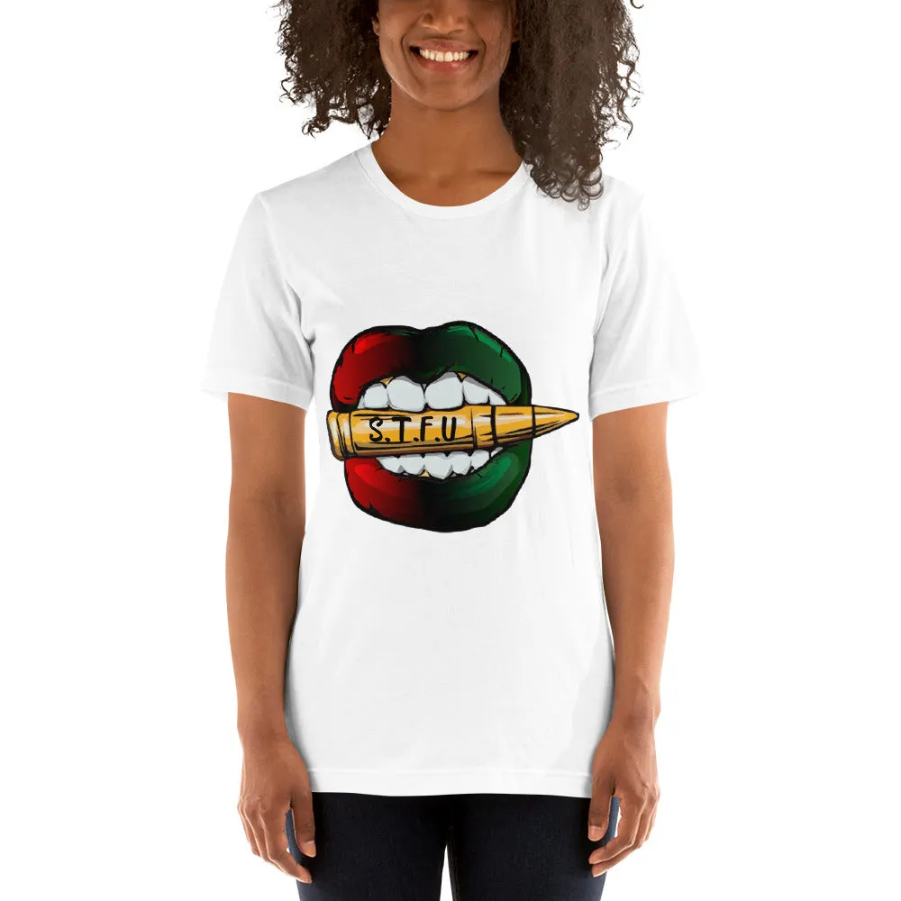Afrocentric Logo Short-Sleeve Unisex T-Shirt