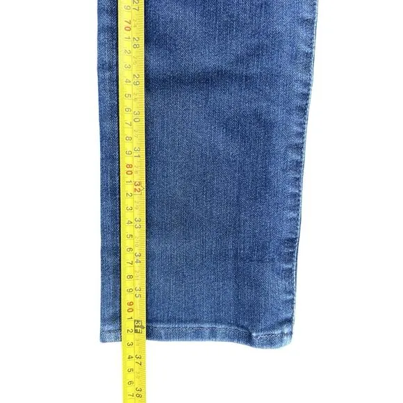 AG Adriano Goldschmied The Stilt Cigarette Leg Skinny Jeans 26R Blue