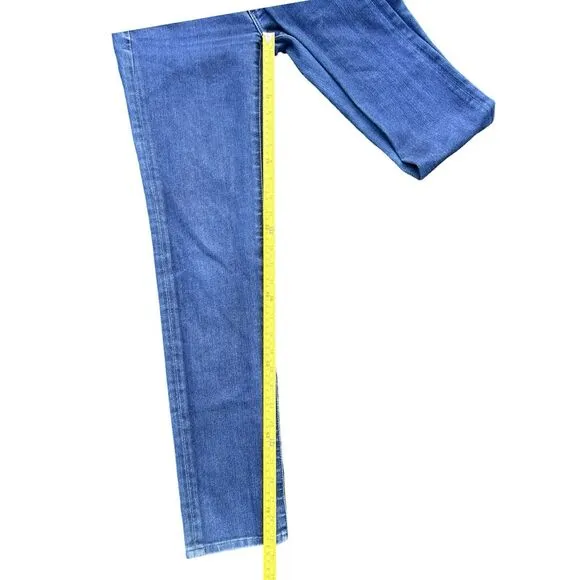 AG Adriano Goldschmied The Stilt Cigarette Leg Skinny Jeans 26R Blue