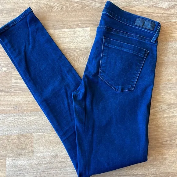Agolde Colette Skinny in New York Dark Blue Jeans size 28