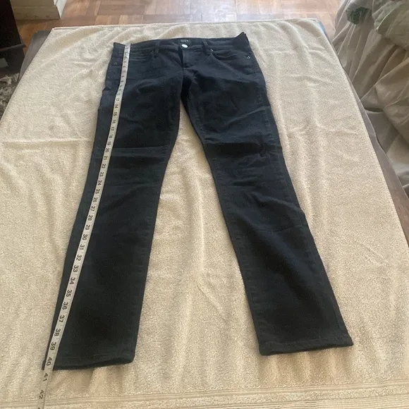 AGOLDE from Bloomingdale’s stretchy black washed Colette style skinny jeans