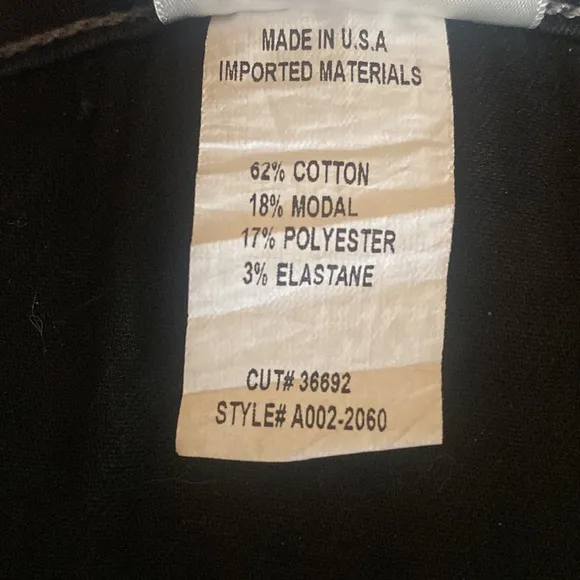 AGOLDE from Bloomingdale’s stretchy black washed Colette style skinny jeans