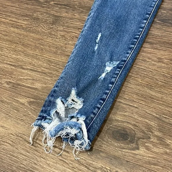 AGOLDE Sophie Distressed Skinny Jeans