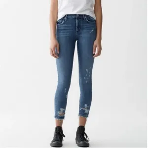 AGOLDE Sophie Distressed Skinny Jeans