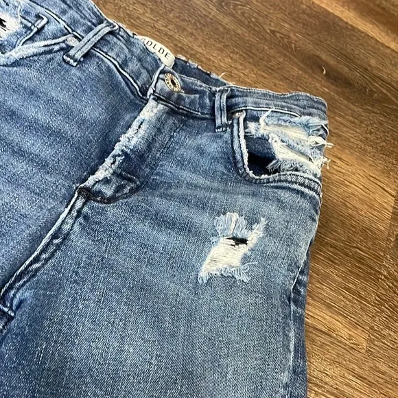AGOLDE Sophie Distressed Skinny Jeans