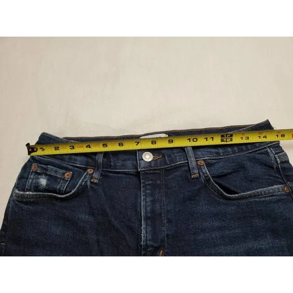 Agolde Sophie Mid Rise Skinny Jeans Cabana Wash Style #A018-1256 Size 28 Boho