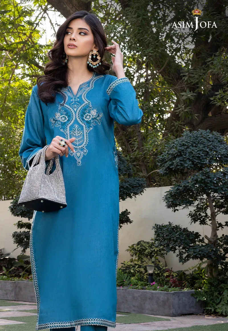 AJPE-25 (2-PC) | Asim Jofa Pret Essentials Eid Edit II Collection | Embroidered Stitched RTW Suits