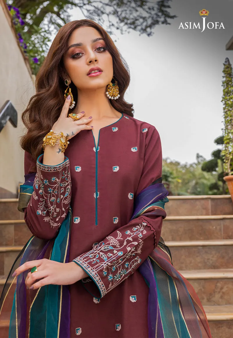 AJPE-35 (2-PC) | Asim Jofa Pret Essentials Eid Edit II Collection | Embroidered Stitched RTW Suits