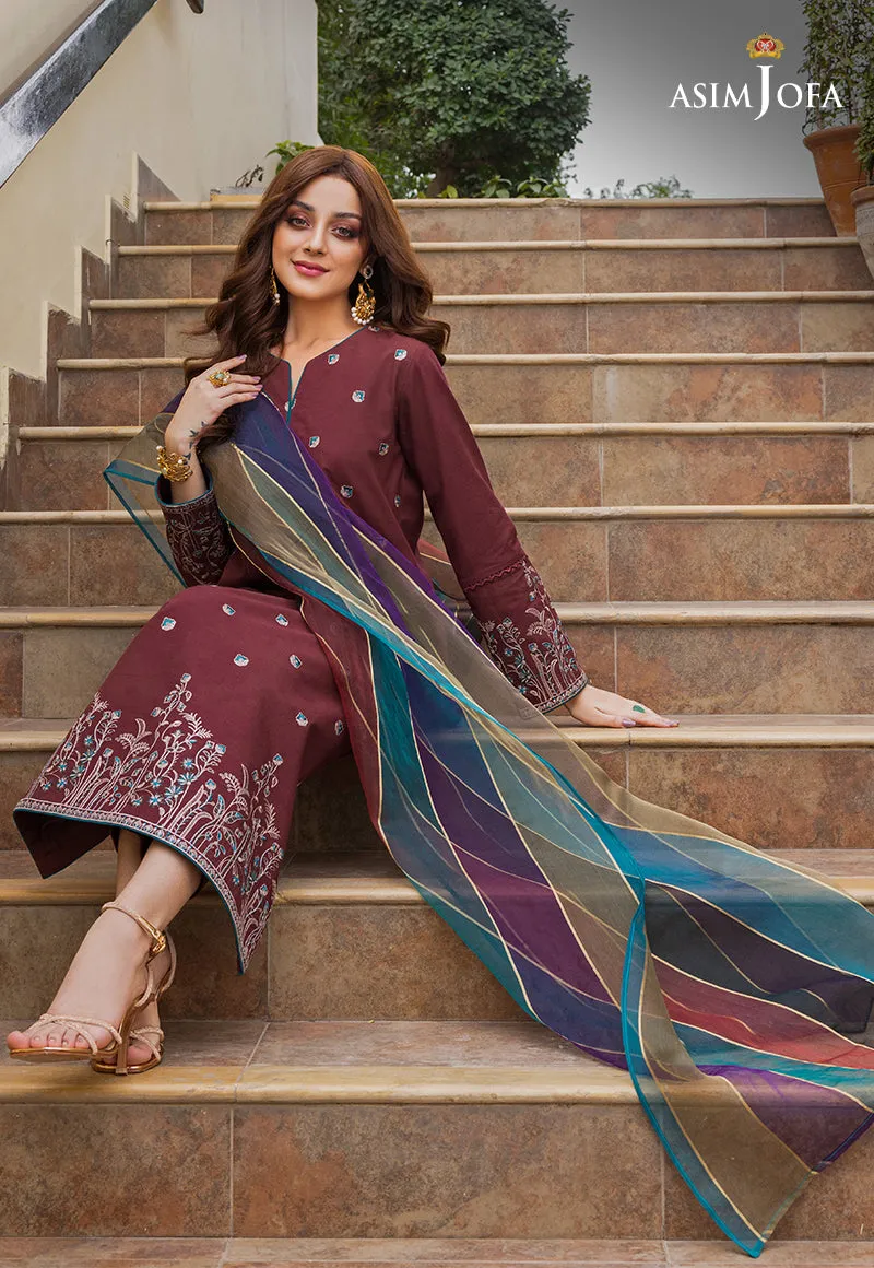 AJPE-35 (2-PC) | Asim Jofa Pret Essentials Eid Edit II Collection | Embroidered Stitched RTW Suits
