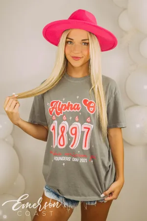 Alpha Omicron Pi Founders Day Tee