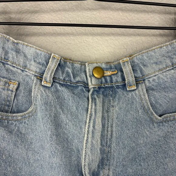 American Apparel Mini 100% Cotton Denim Shorts