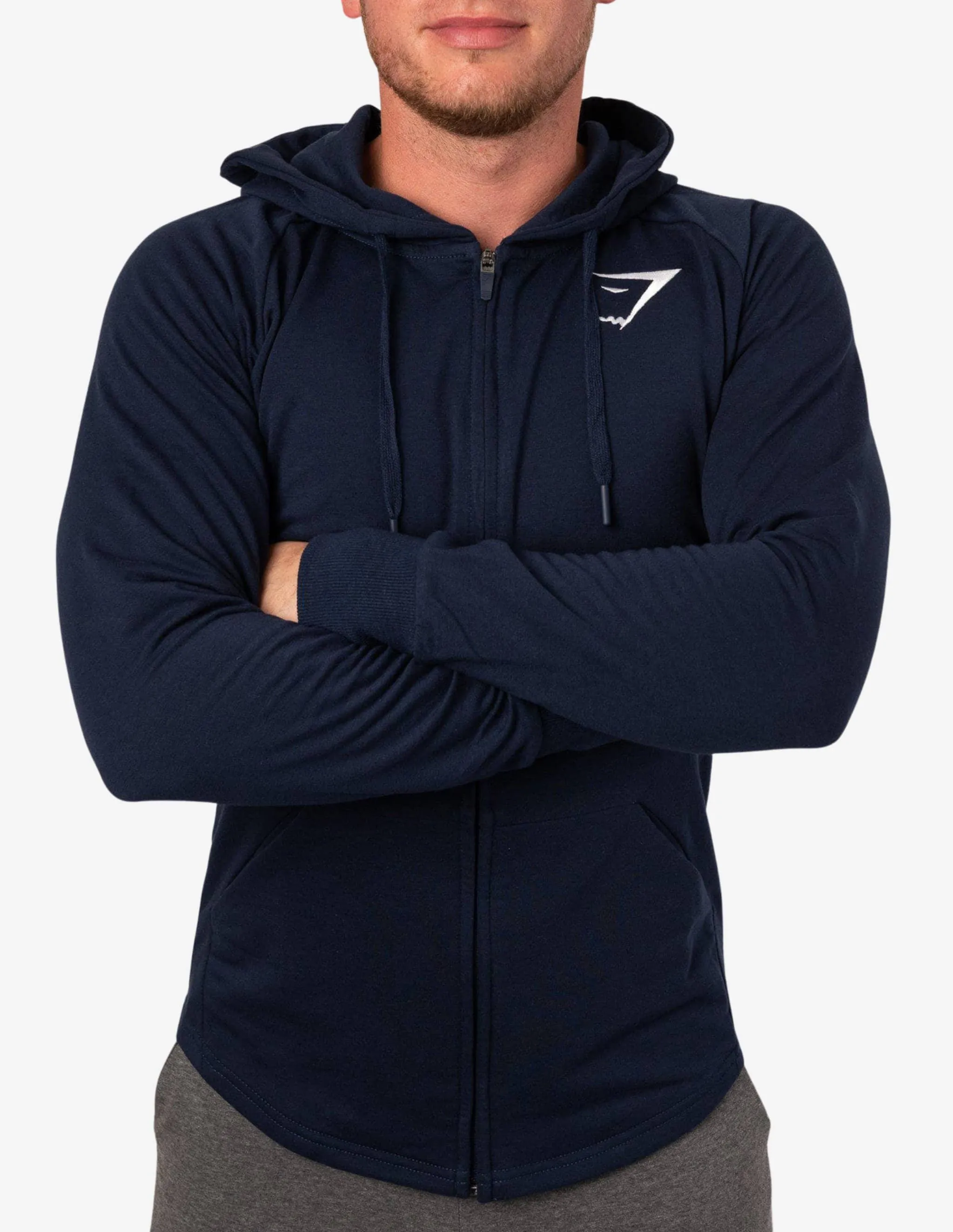 ARK ZIP HOODIE SAPPHIRE BLUE