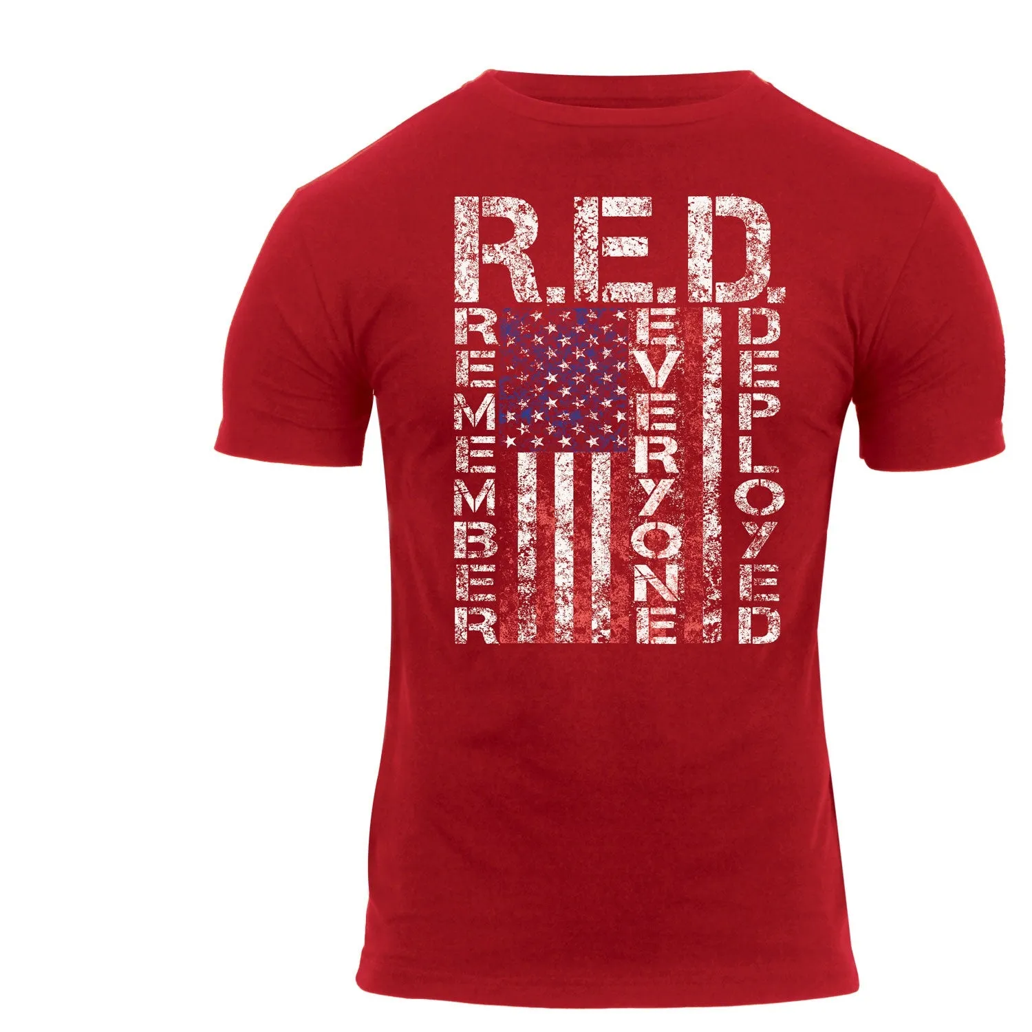 Athletic Fit R.E.D. (Remember Everyone Deployed) T-Shirt
