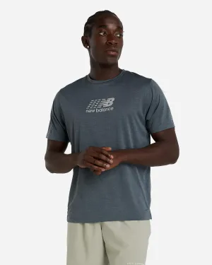 Athletics Reflective Graphic T-Shirt - Graphite