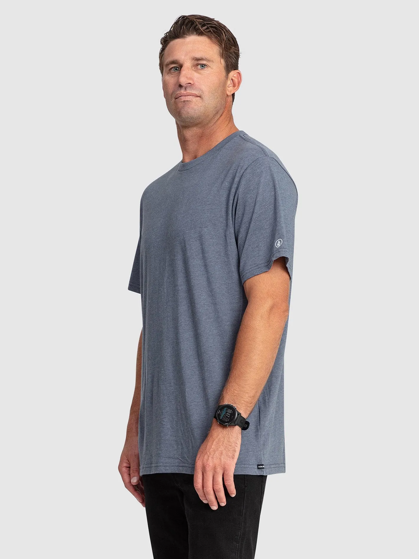 Aus Solid Short Sleeve Tee Shirt