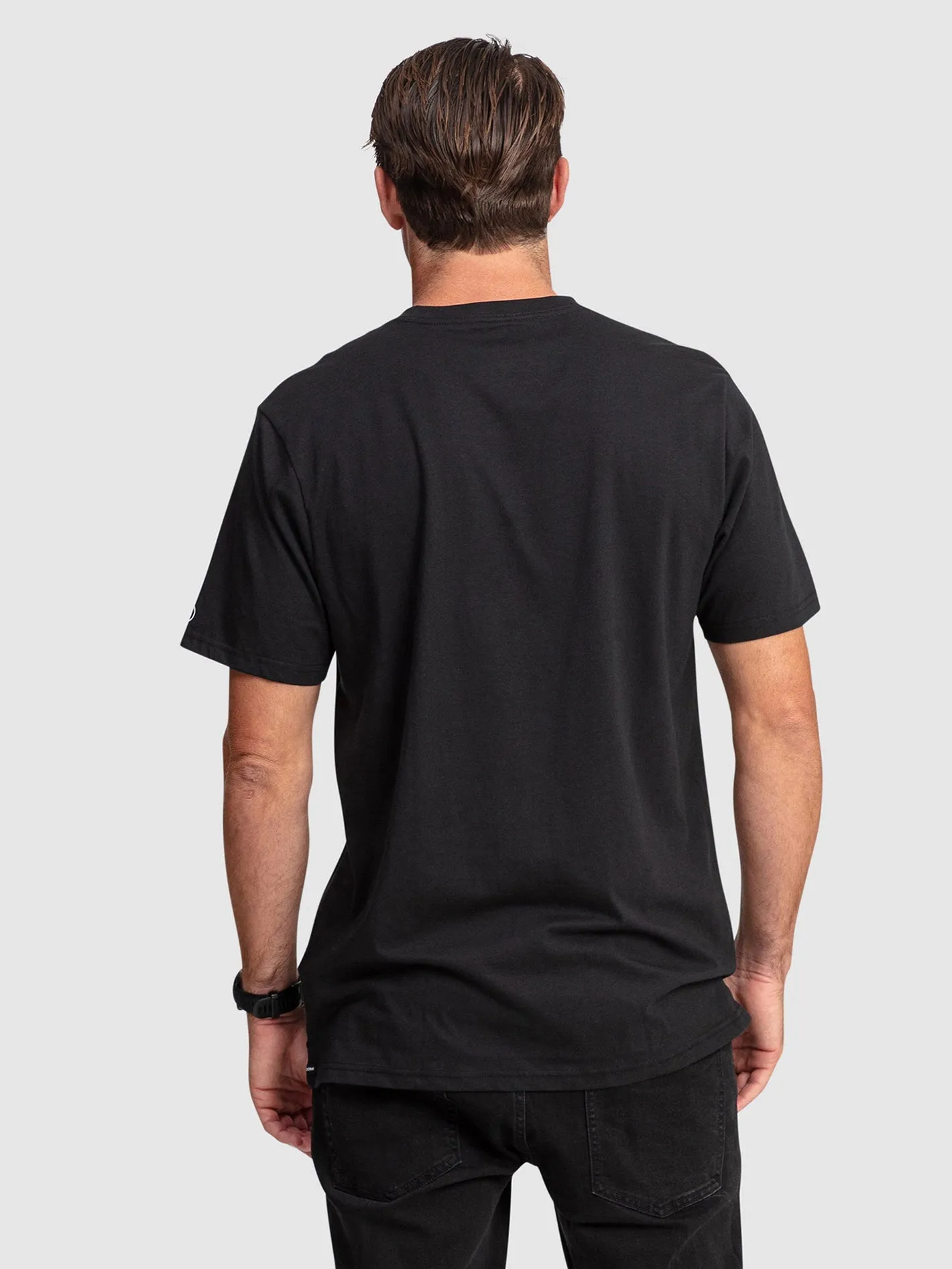 Aus Solid Short Sleeve Tee Shirt