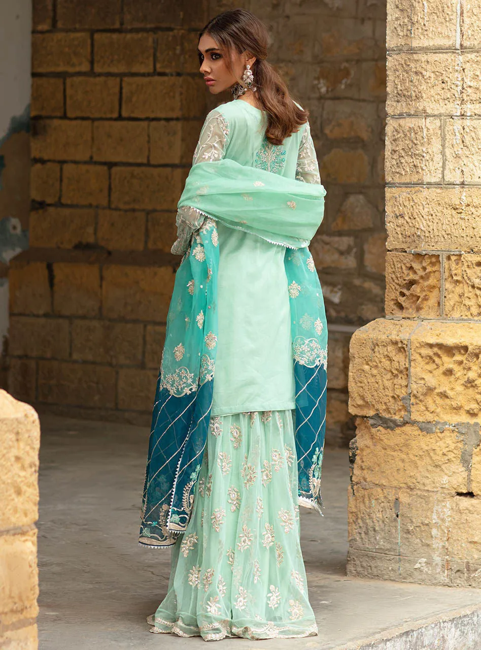 AZRAH | Zainab Chottani Wedding Festive Collection 2021 | Unstitched Embroidered Net and Organza Suits