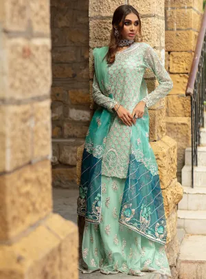 AZRAH | Zainab Chottani Wedding Festive Collection 2021 | Unstitched Embroidered Net and Organza Suits