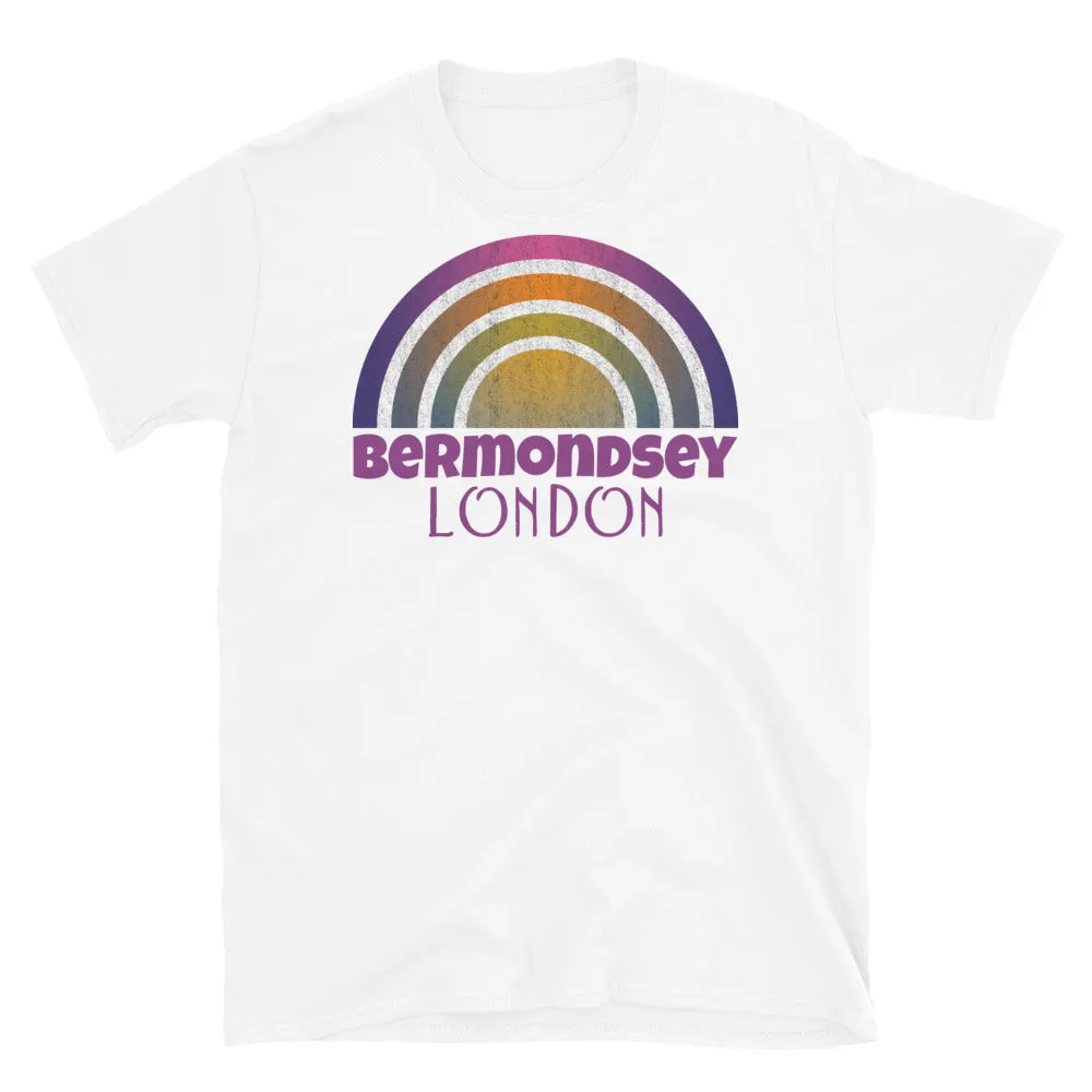 Bermondsey London Retrowave Graphic T-Shirt