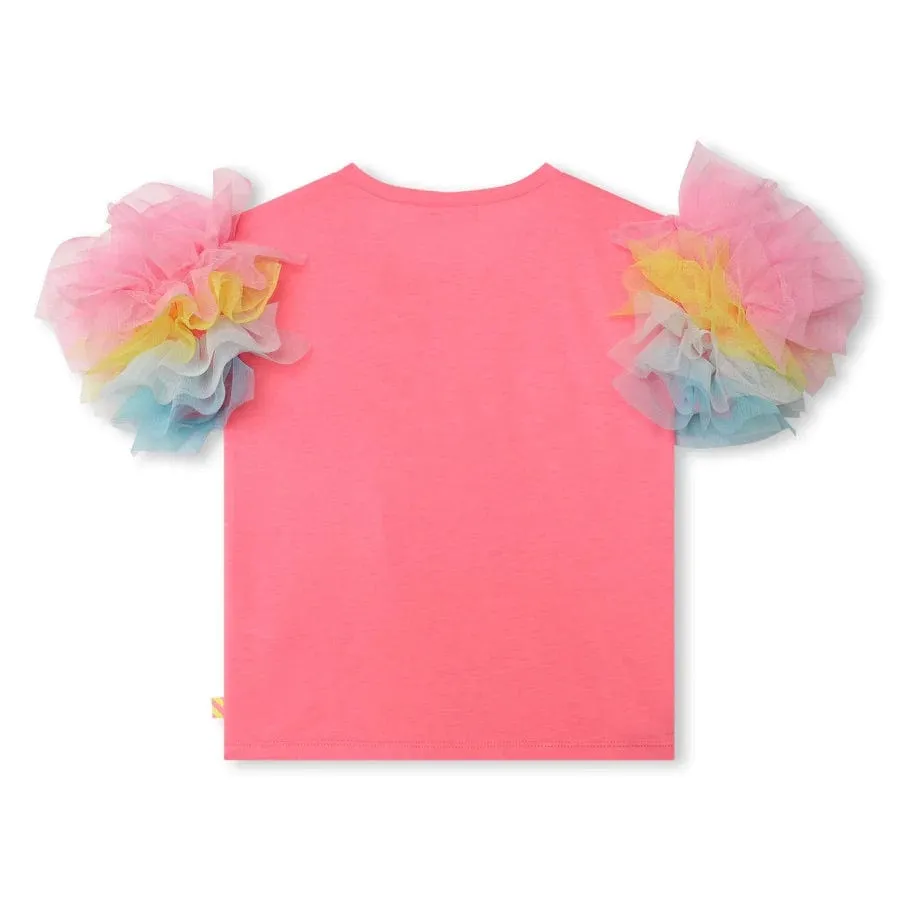 BILLIEBLUSH - Happy Girl T & Sequin Shorts - Pink