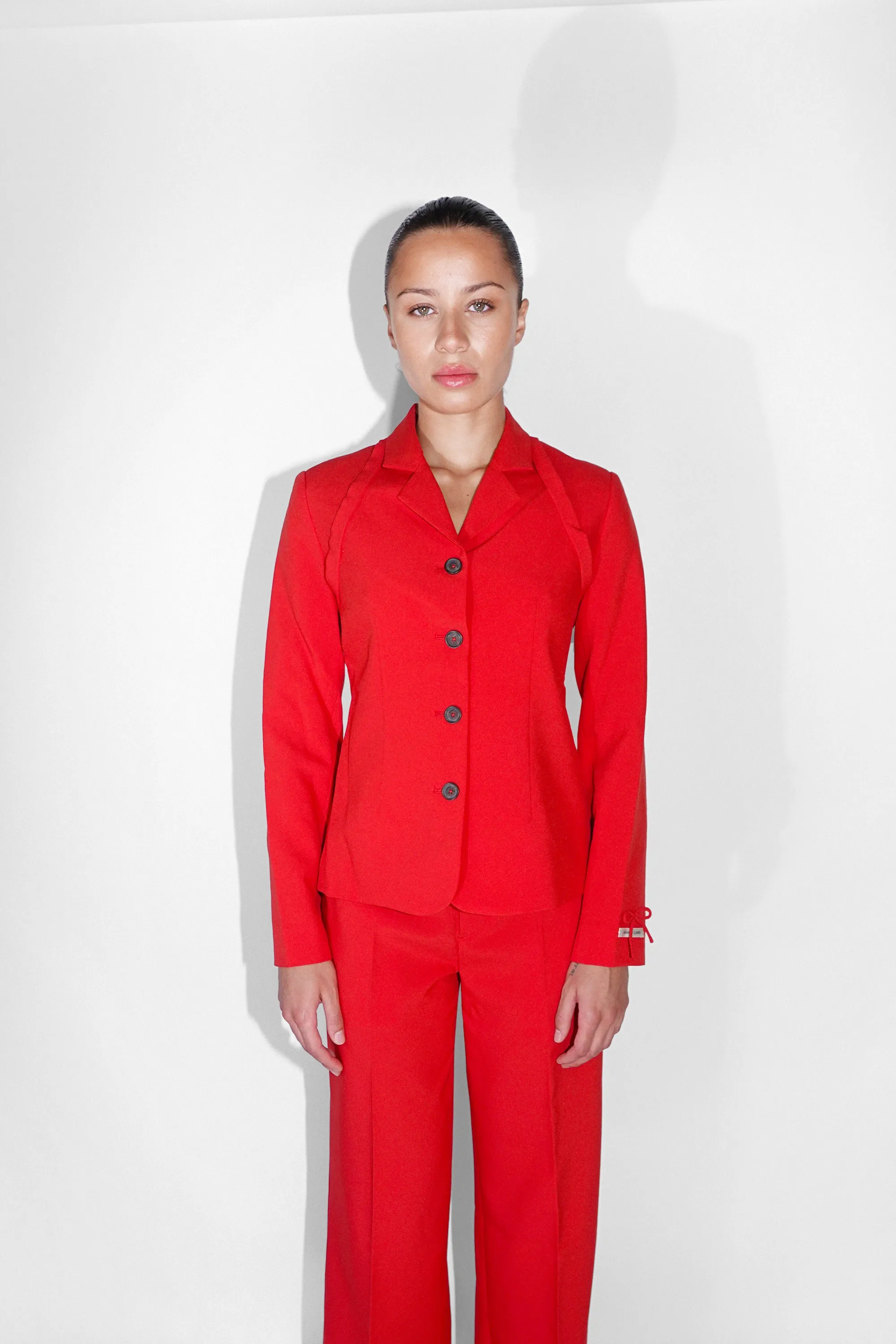 Biscuit Jacket in Red