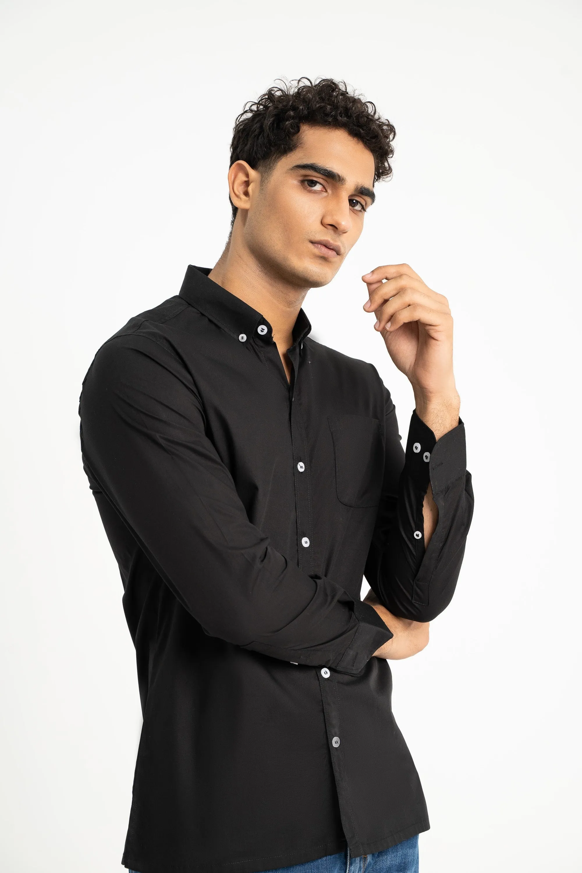 Black Casual Shirt