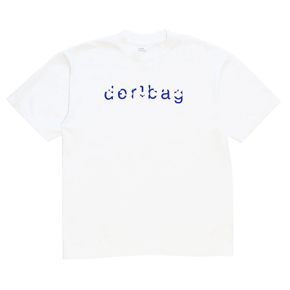 Braille Text Logo T-Shirt (White)