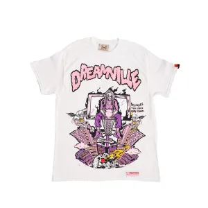 BRAND X DREAMVILLE BORN SINNERS TSHIRT (WHITE)