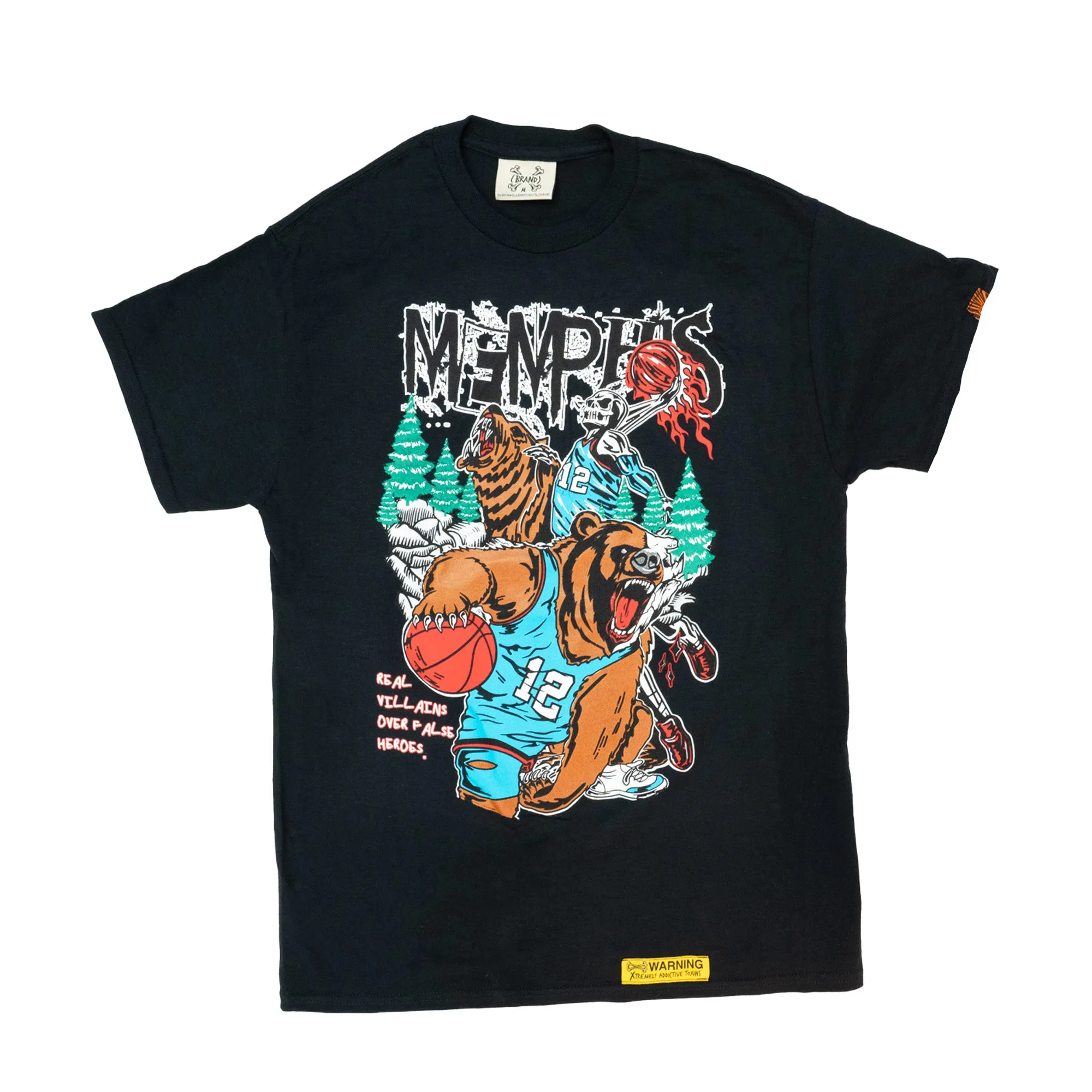 BRAND X MEMPHIS T-SHIRT (BLACK)
