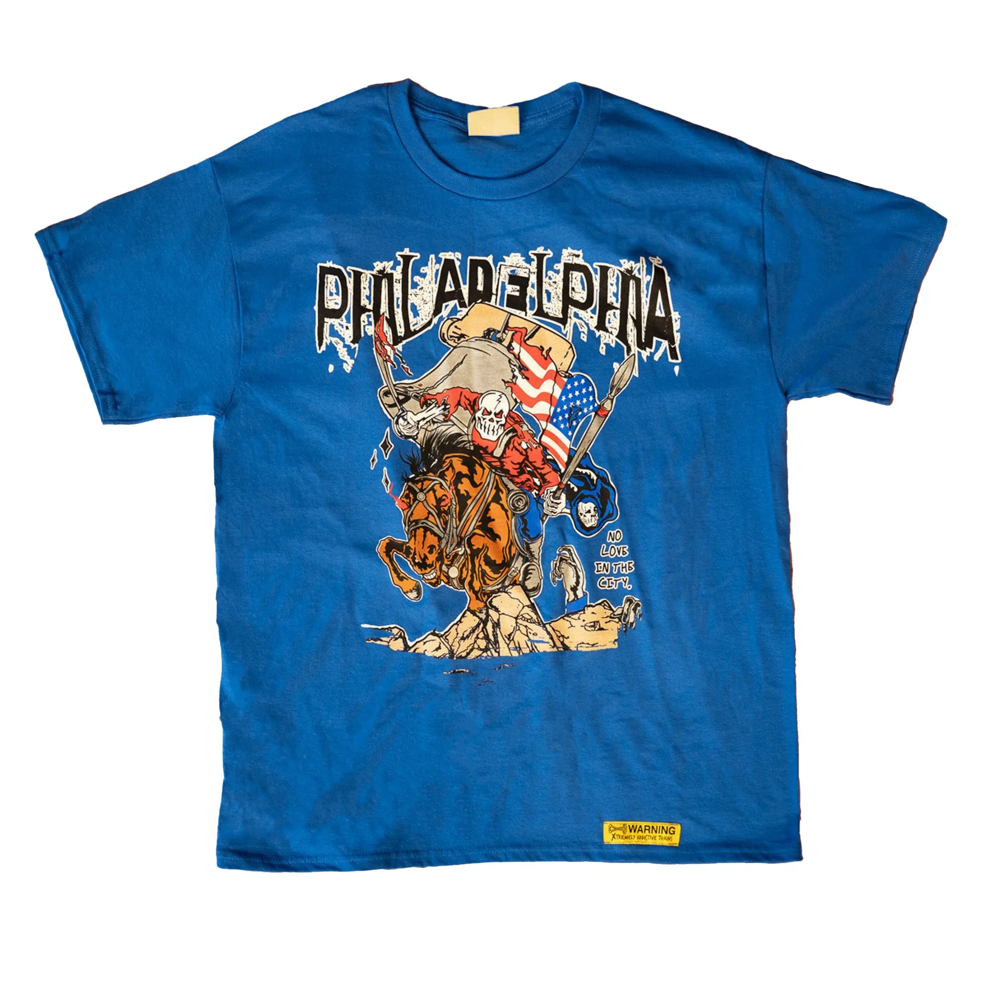BRAND X PHILLY T-SHIRT (ROYAL)