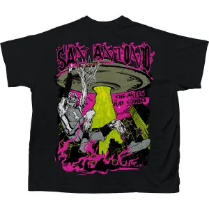 BRAND X SAN ANTONIO THE ALIEN HAS LANDED T-SHIRT (BLACK)