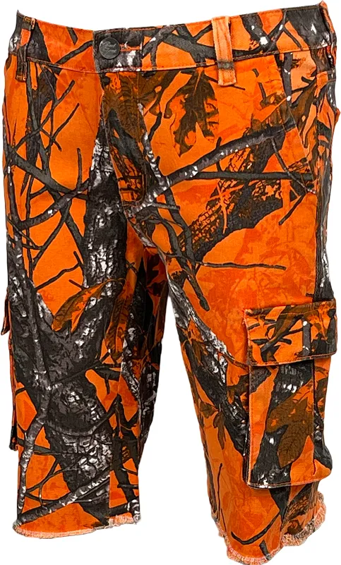 BT-BTS25322X-B&T Camo Cargo Shorts