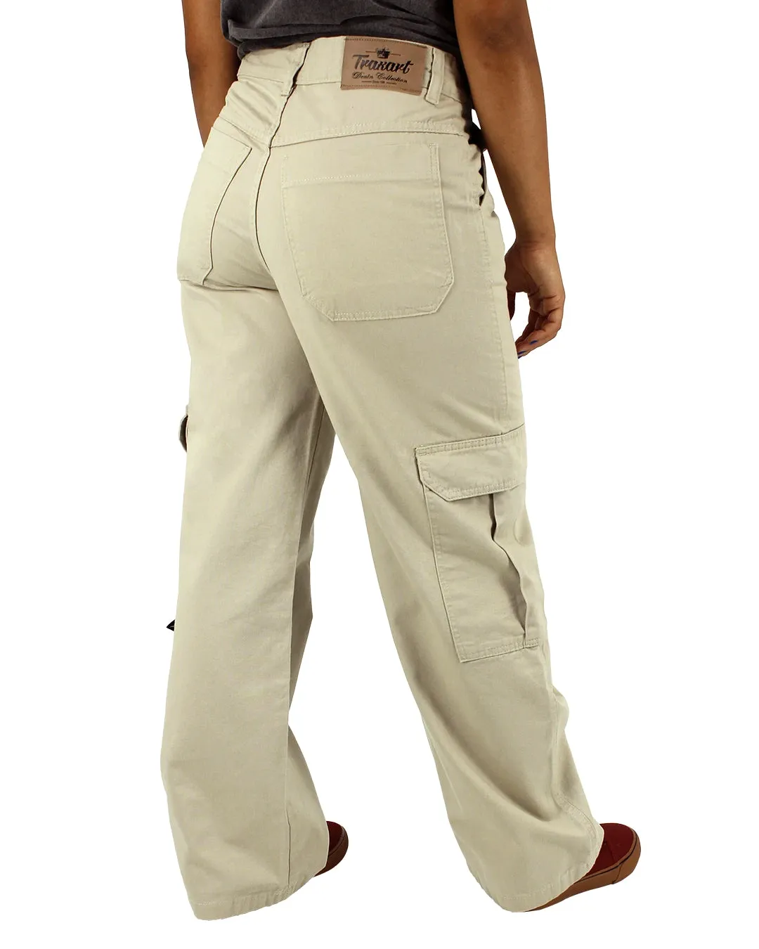 Calça Cargo Reta Feminina