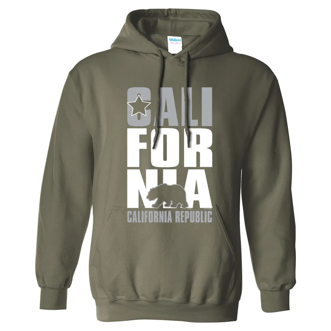 California Republic Raiders Style Sweatshirt Hoodie