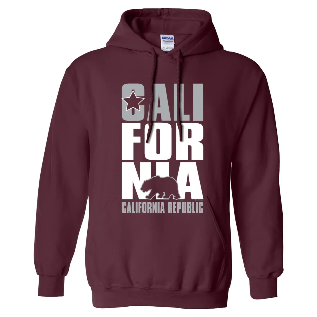 California Republic Raiders Style Sweatshirt Hoodie