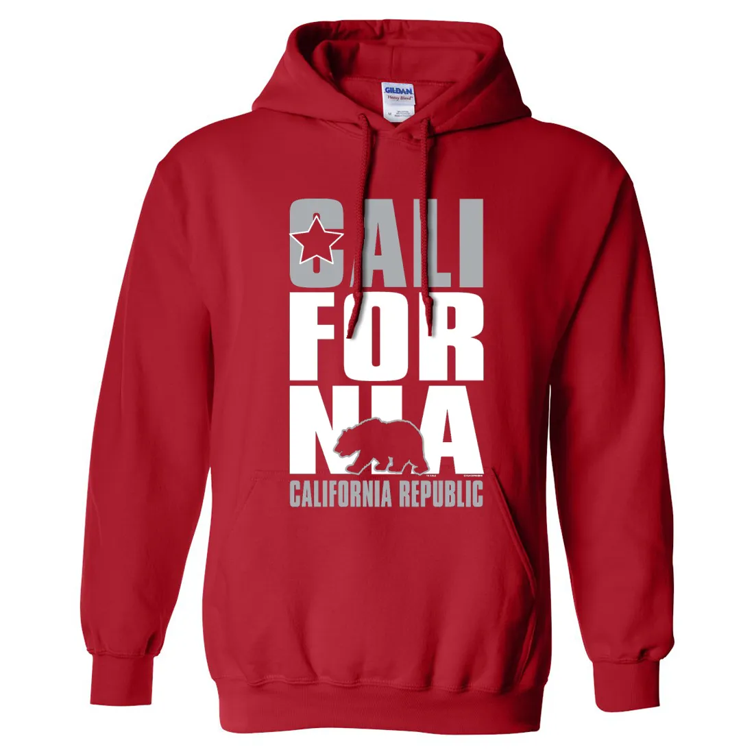 California Republic Raiders Style Sweatshirt Hoodie