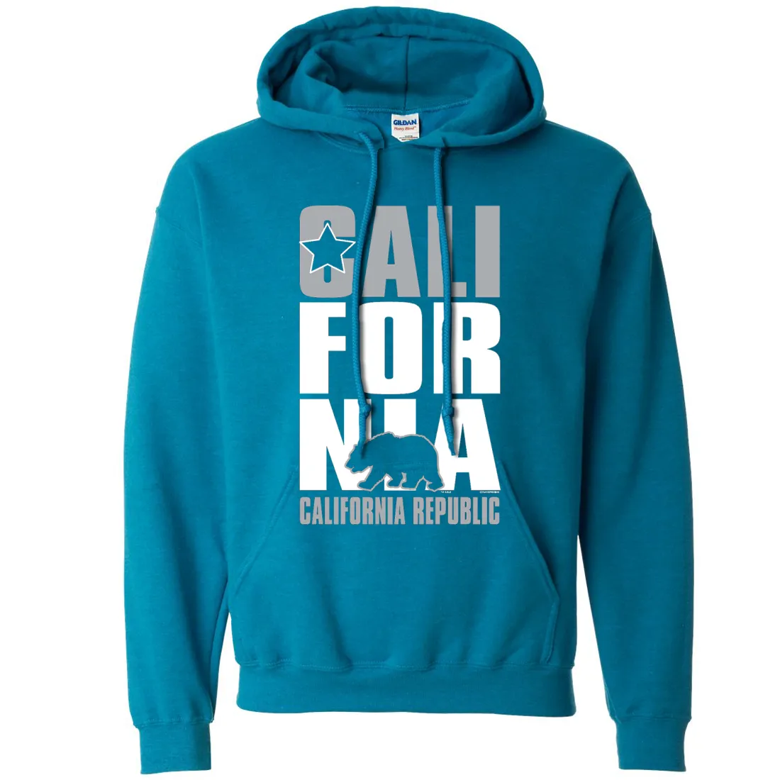 California Republic Raiders Style Sweatshirt Hoodie