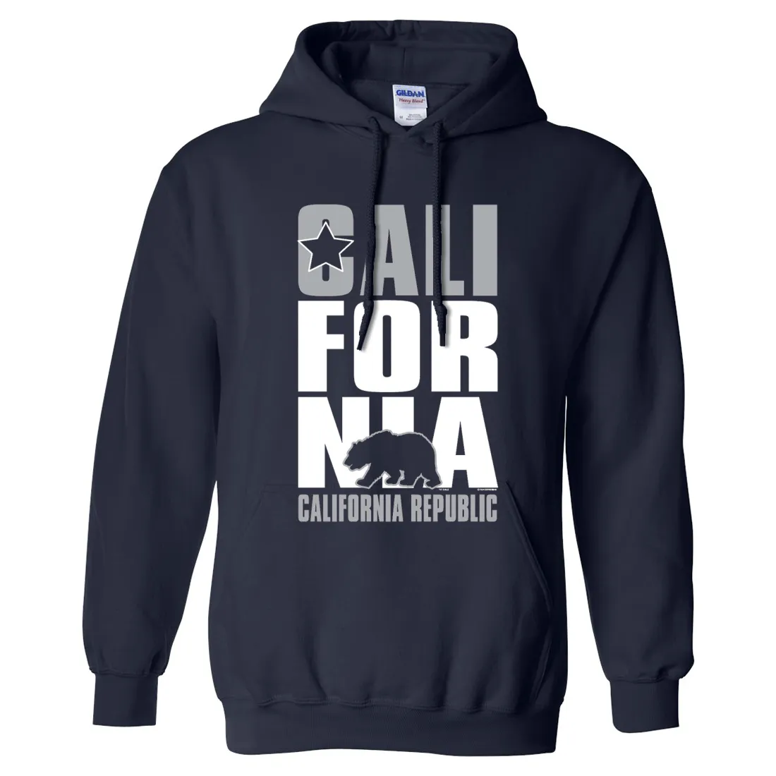 California Republic Raiders Style Sweatshirt Hoodie