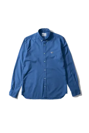 Camisa Edmmond Studios Bd Shirt Duck Edition Oxford Ns Plain Blue
